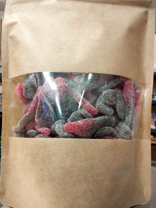 Bulk bag of Cherry Cola bottles 750g