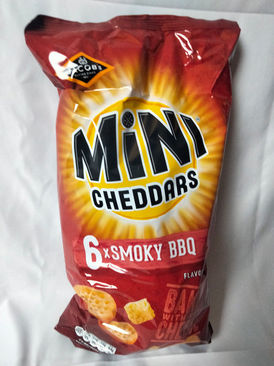 Mini cheddars smokey BBQ 6pk