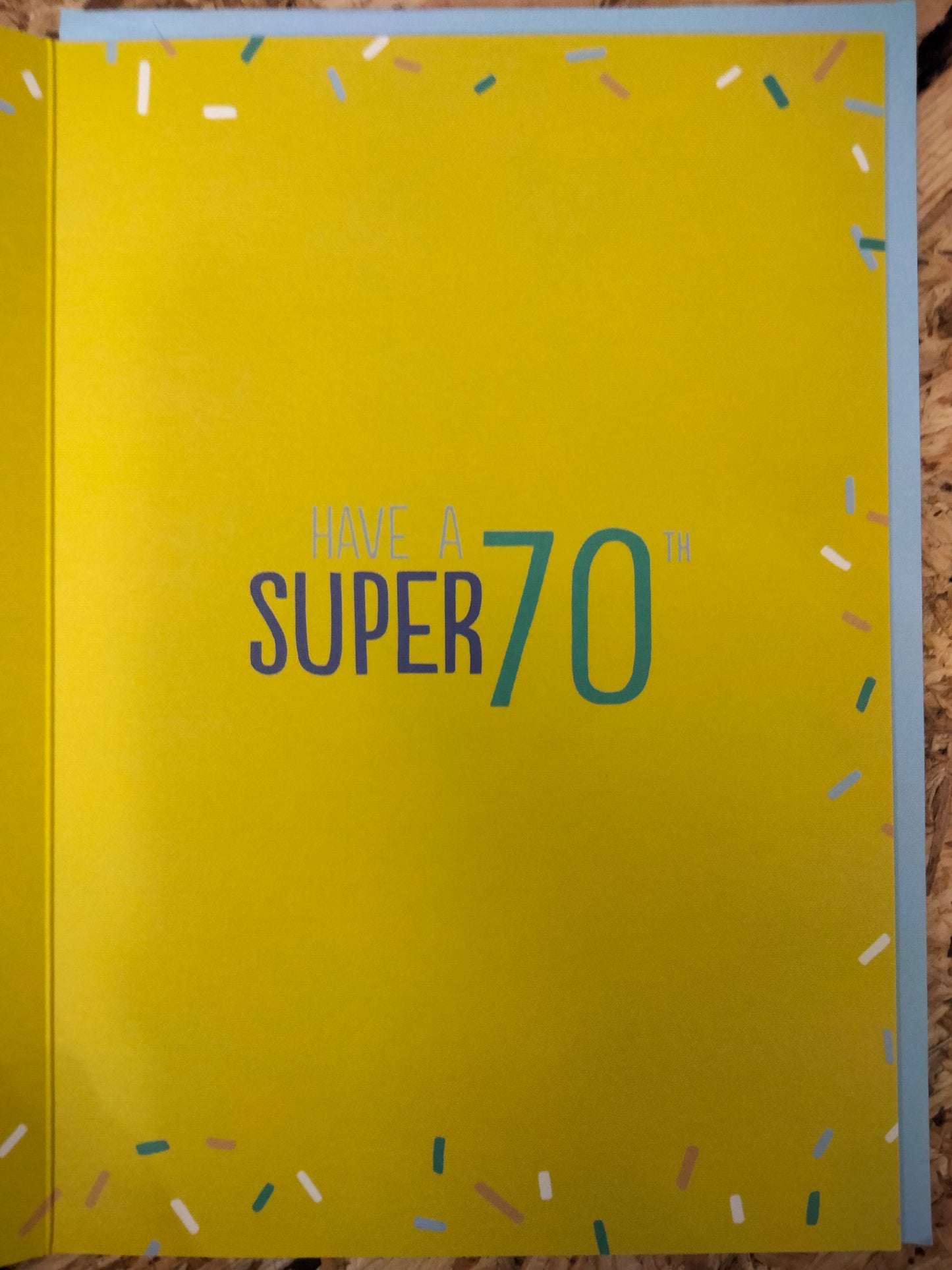 Your 70 Birthday card T002