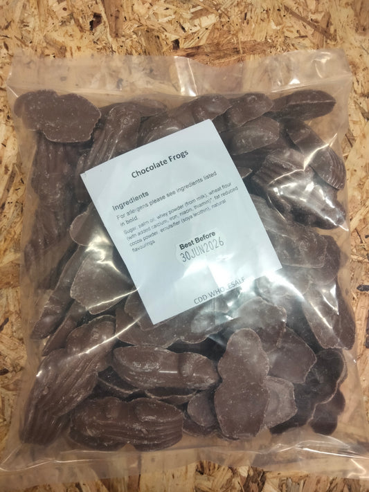 Bulk bag of chocolate frogs 750g