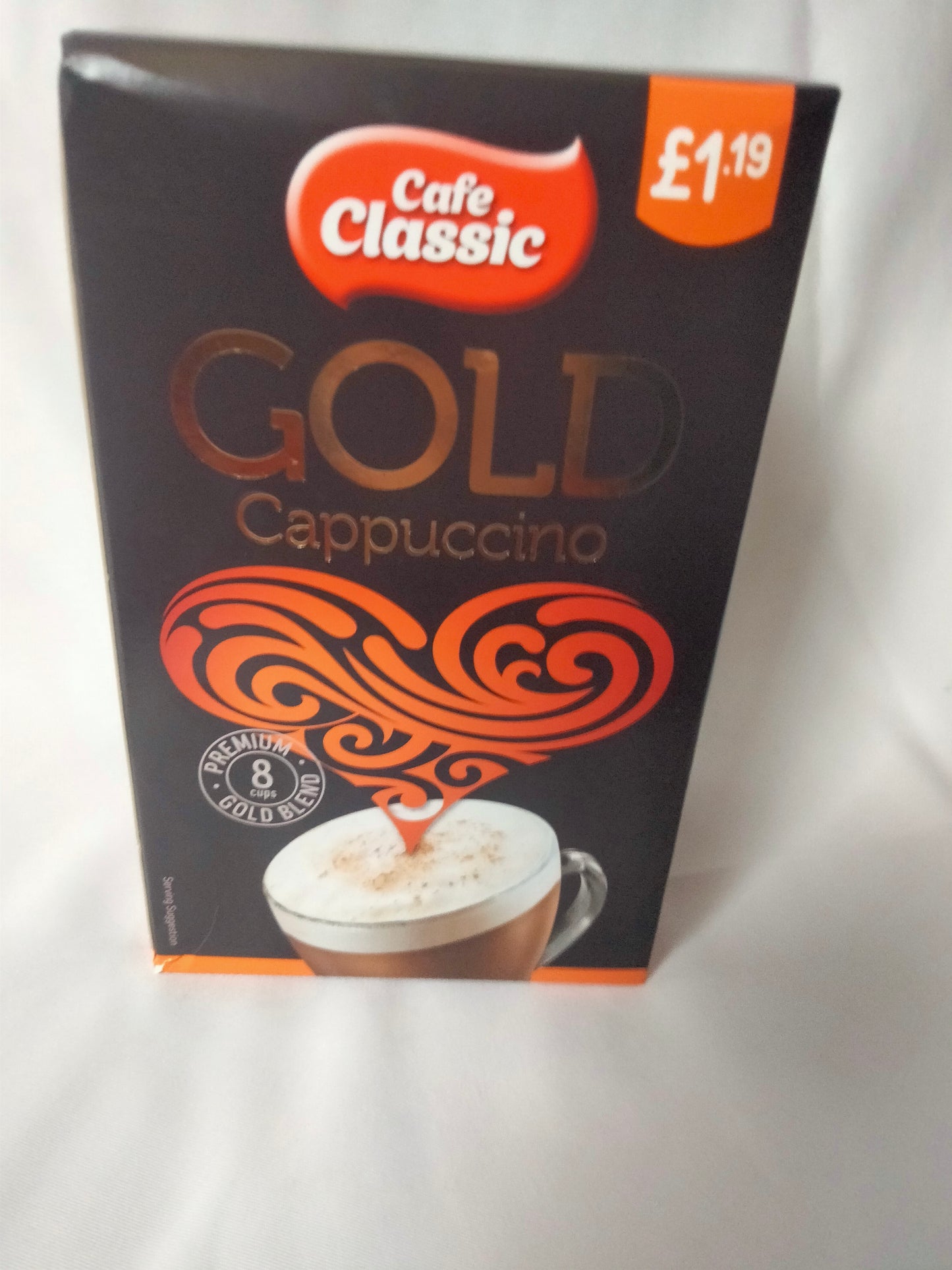 Cafe classic caramel latte sachets 8pk