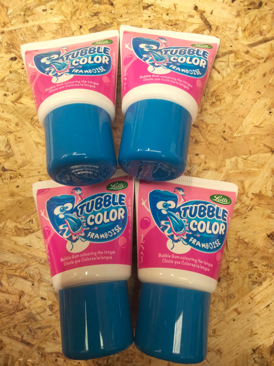 4 X Raspberry tongue painter bubblegum 35g