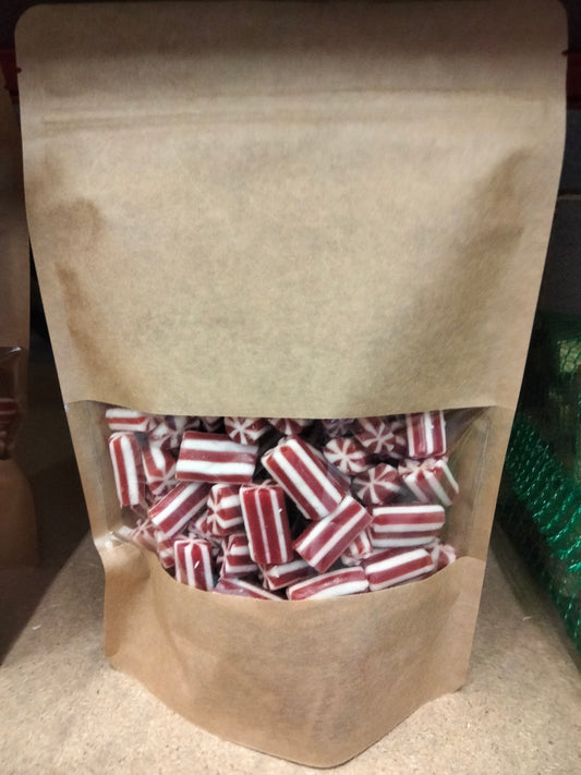 Bulk bag of Candy cane poles 700g