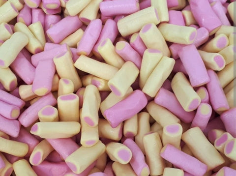 Rhubarb and custard tubes 100g