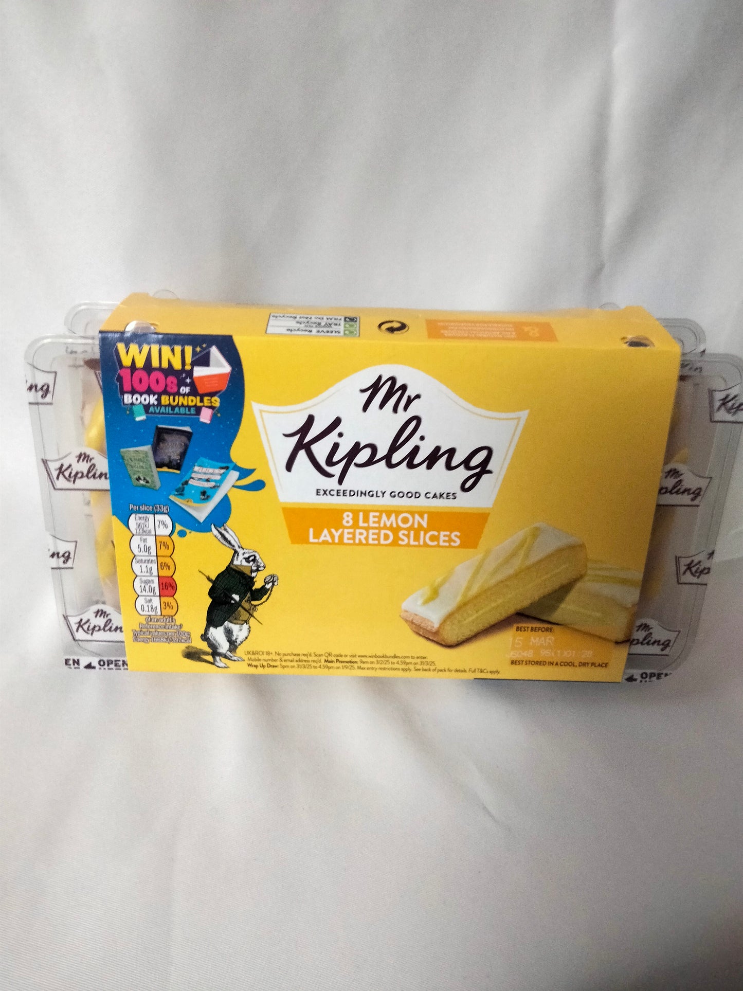 Mr Kipling lemon slices