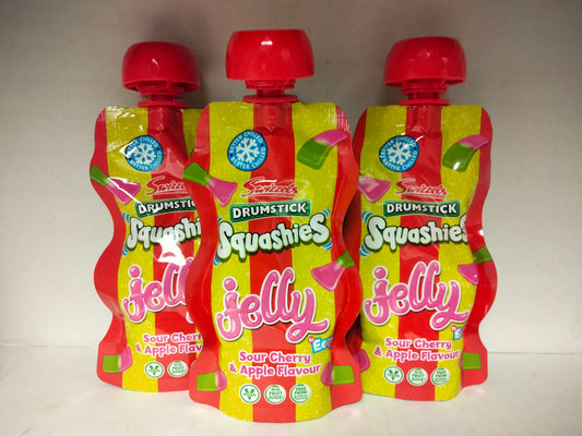 3 X Drumstick squashies jellies