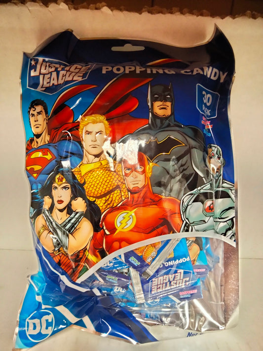 30pk Justice league popping candy