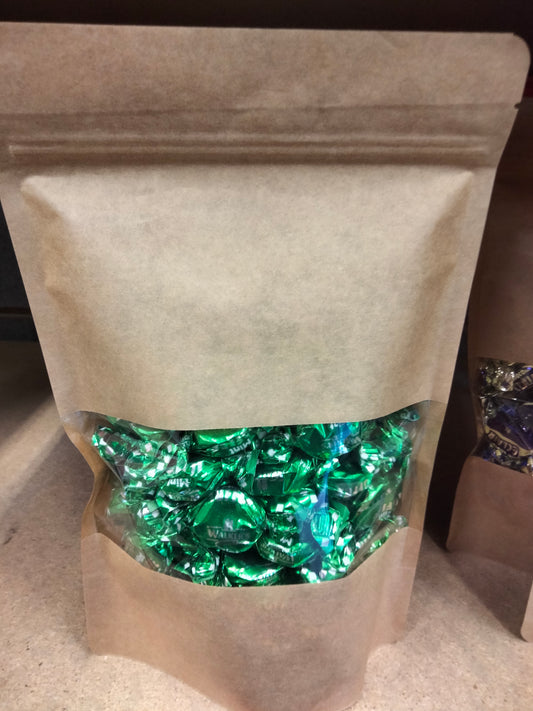 Bulk bag of Walkers mint toffees 650g