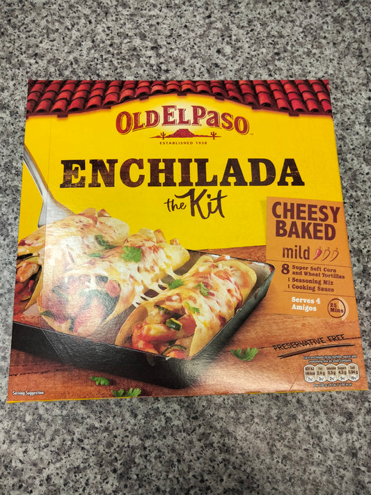 Old el paso enchilada kit