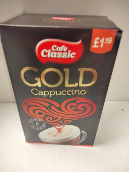 Caffe classic cappuccino sachets 8pk