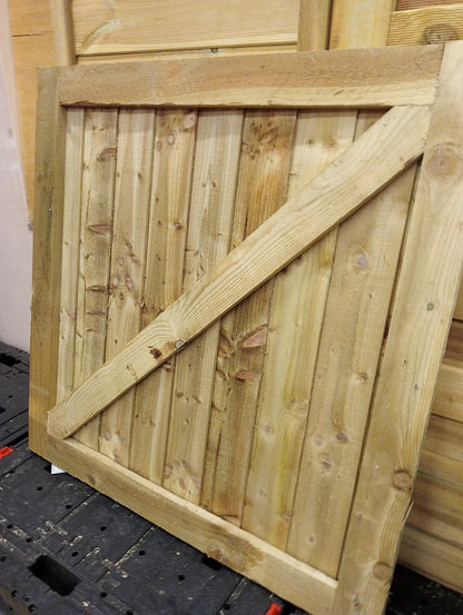 Standard feather edge gate, made to your requirements