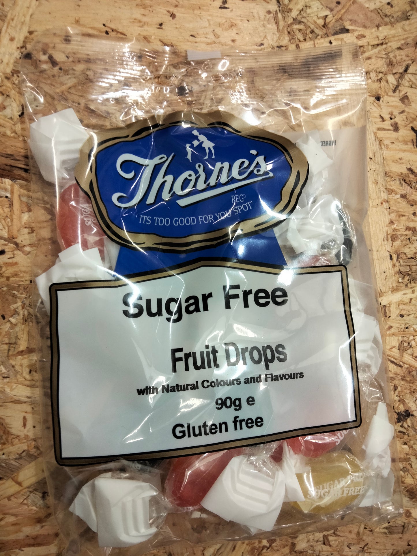 Sugar free fruit drops 90g