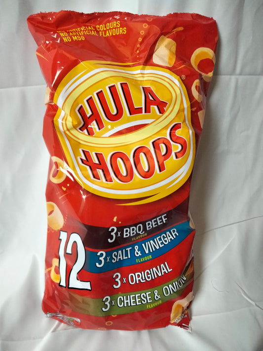 12pk Hula hoops