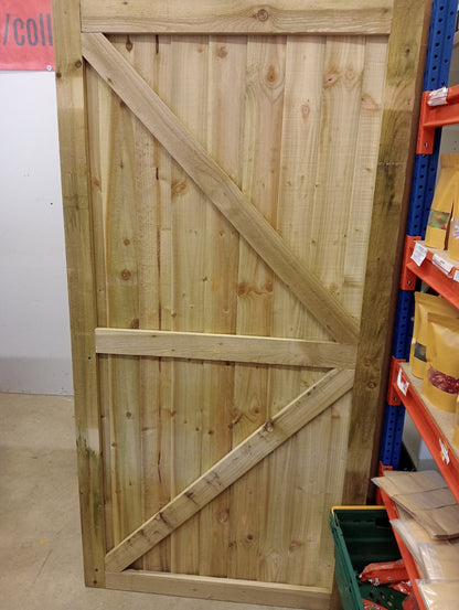 Standard feather edge gate, made to your requirements