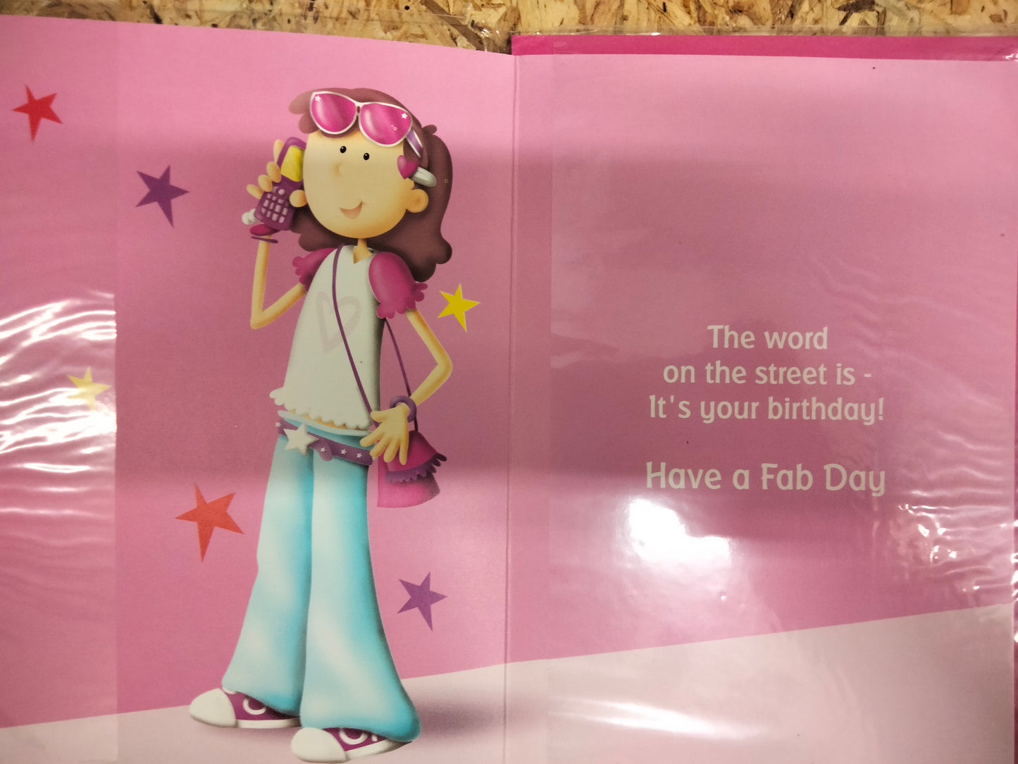 Daughter birthday card T006