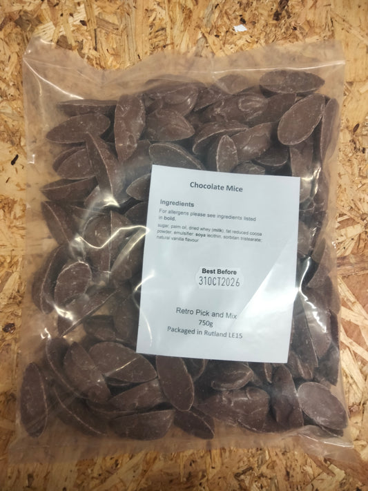 Bulk bag of chocolate mice 750g