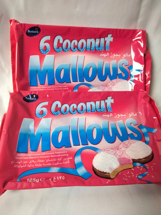 12 X coconut mallows