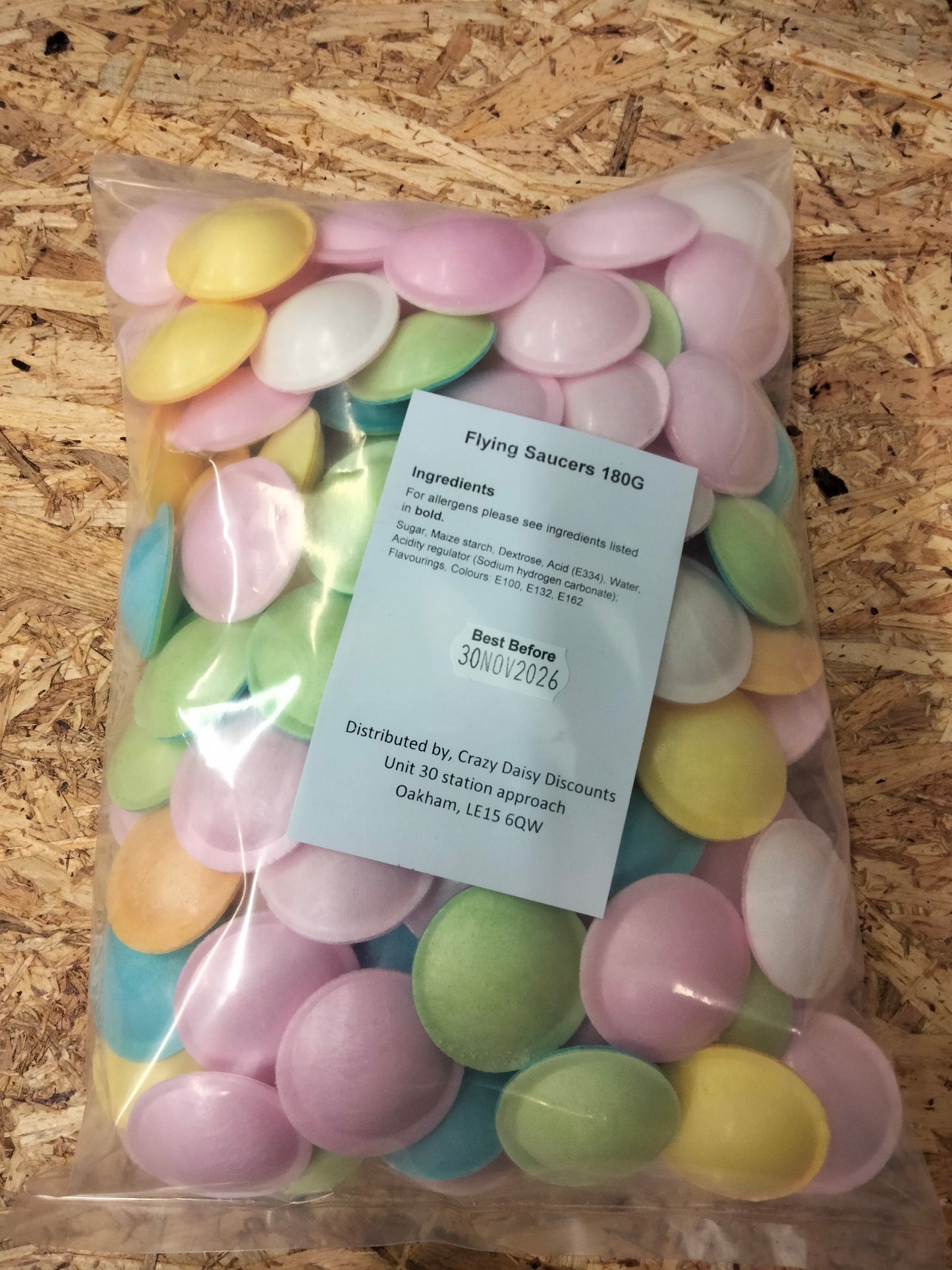 Bulk bag of Flying saucers