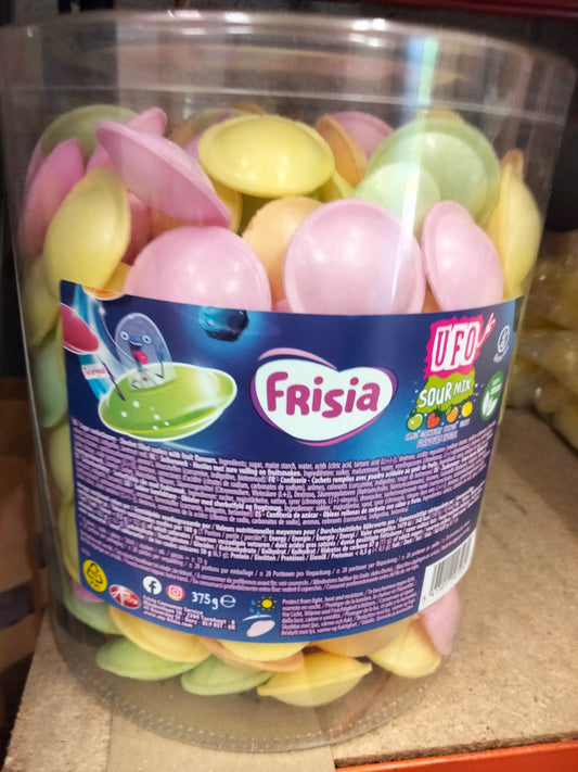 Giant tub of flying saucers 325g