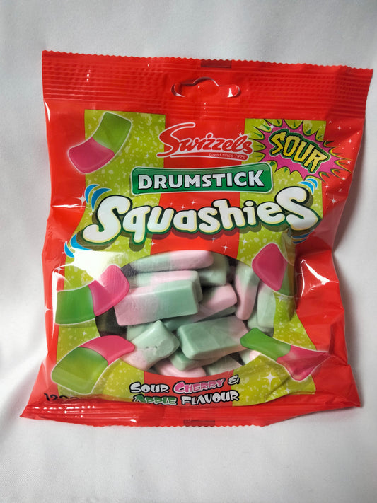 Drumstick squashies sour apple & cherry 120g