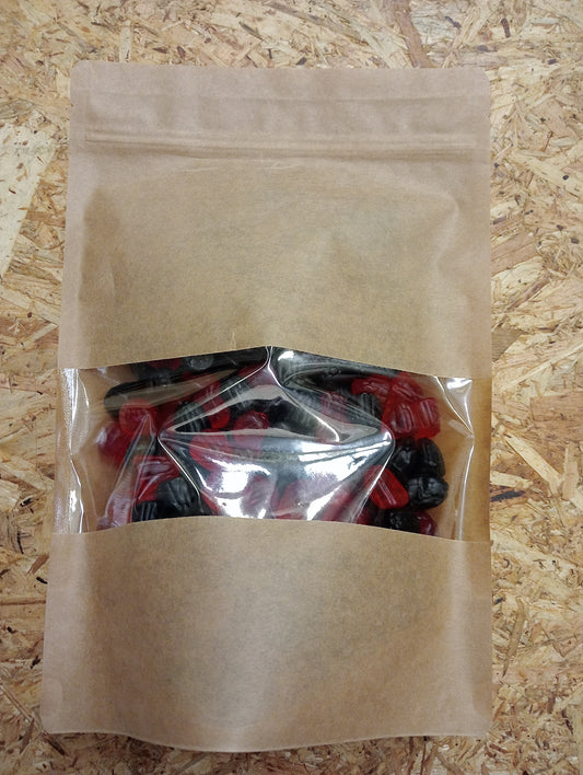 Bulk bag of red and black berries 750g