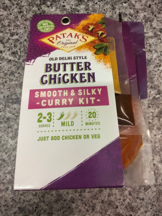 Pataks butter chicken sauce kit