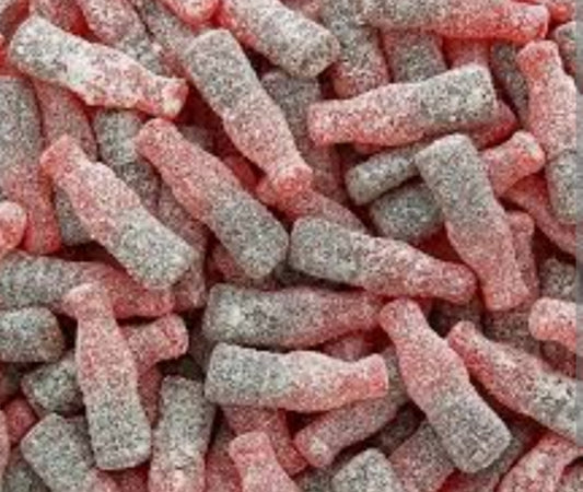 Fizzy cherry cola bottles 100g