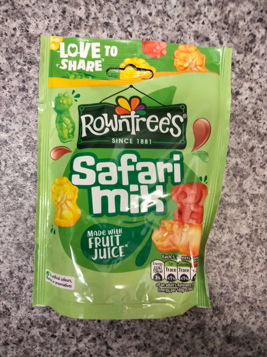 Rowntrees safari mix 115g