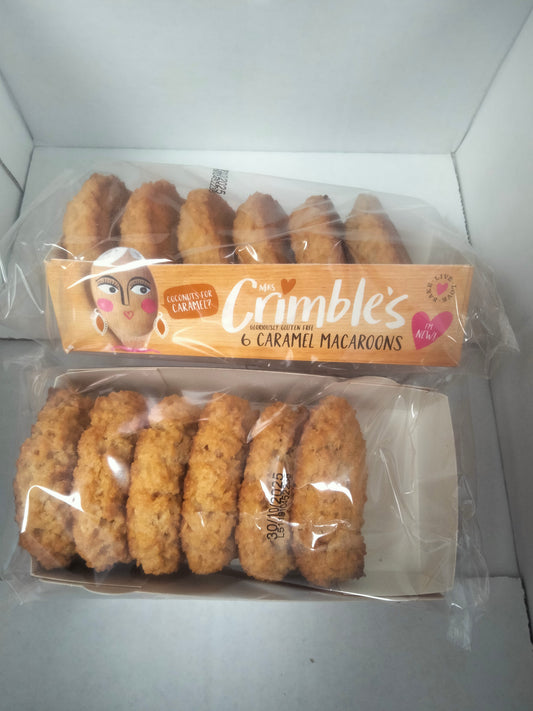 2 x packs of Caramel macaroons